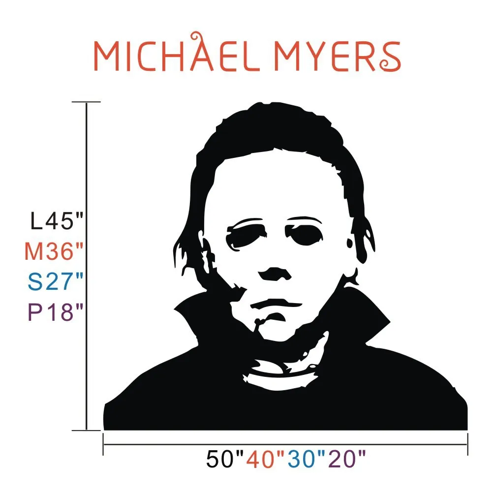 Download Michael Myers Halloween Amok Vinyl Wall Sticker Home Decor Vinyl Halloween Wall Decal 30 H X 27 W Halloween Wall Decals Wall Decalsvinyl Wall Stickers Aliexpress