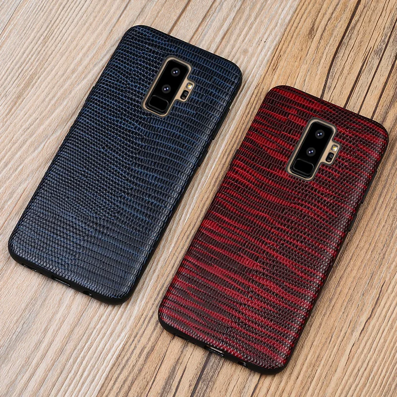 Чехол из натуральной кожи для телефона Samsung A70 A60 A50 деловой противоударный