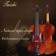 Таиси производительность скрипки 4/4 3/4 таманхо скрипка o UM modelo Strad Rico кларо быстро resposta caso livre, arco, смола an