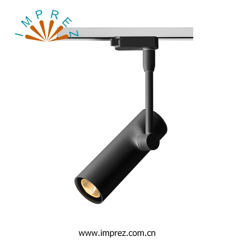 

Led Track Light Spot Rail Lamp system Cree COB 12W Reflector Ceiling Track Spotlight Store Clothing Shoes Lighting 2 3 Wire