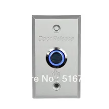 Кнопка открывание двери( алюминий) с из светодиодов для контроля доступа GB-800A-L