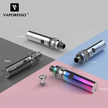 

New Original Vaporesso Sky Solo Plus Starter Kit 3000mAh 8ml/ Sky Solo Kit 1400mAh 3.5ml 0.18ohm GT Meshed Coil E-cig Pen Vape