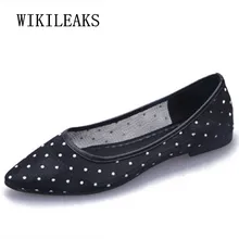 С кружевными оборками обувь на плоской подошве; Роскошная Брендовая обувь для женщин; Лоферы Zapatillas mujer повседневная женская обувь Туфли с узким носком на плоской подошве для женщин