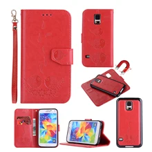Case for Samsung Galaxy S5 SV S 5 Neo G903F G900F G900FD G900H SM-G900FD SM-G900F SM-G900H SM-G903F 2 in 1 Phone Leather Cover