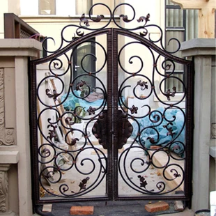 Creative European Wrought Iron Gates Wrought Iron Gates Outdoor