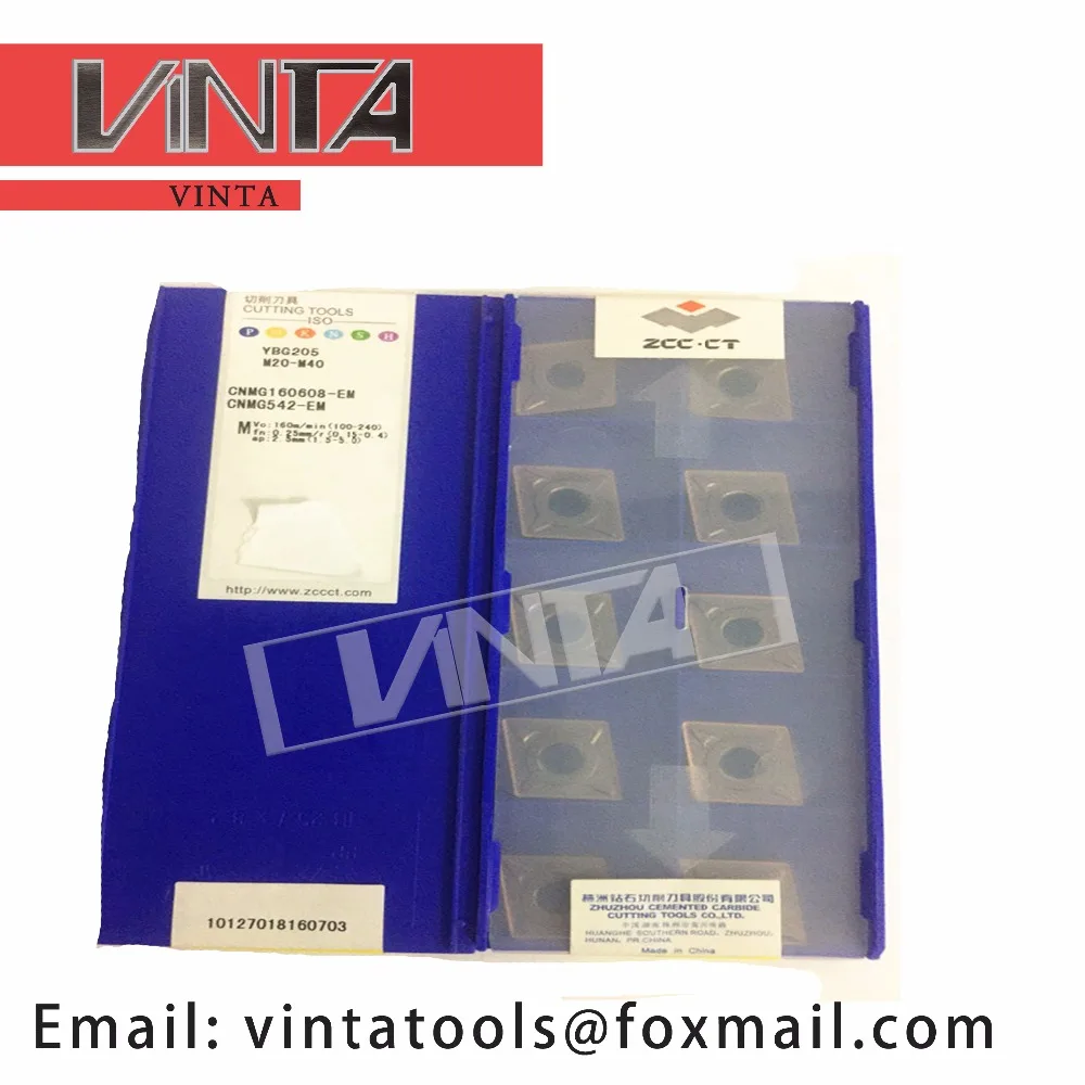 

high quality 10pcs/lots YBM253 YBG205 YBG102 CNMG160608-EM cnc carbide turning inserts