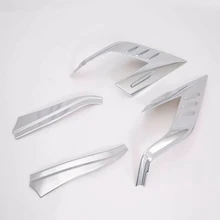 1 комплект ABS хромированный Авто фонарь крышки аксессуары для Toyota RAV4 автомобиля задние габаритные задние фонари Крышка отделка наклейки