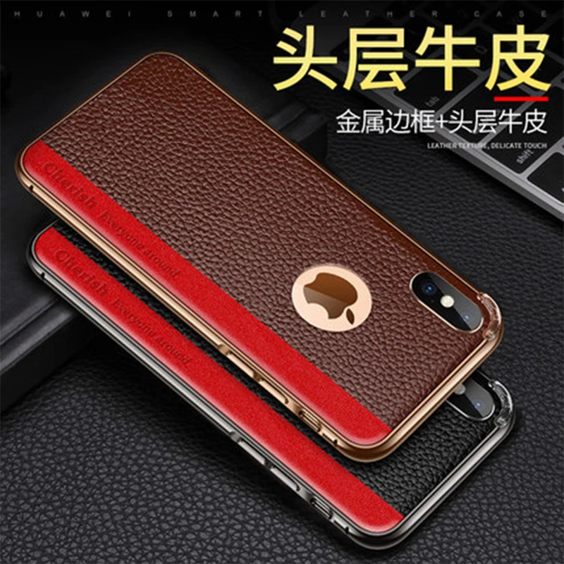 Luxury Aluminum Alloy Metal Bumper Frame for iPhone XS Max