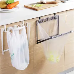 Мусорный мешок держатель мусорный мешок для хранения Шкаф Дверь шкафа задняя подвесная экономичная хранение кухонные аксессуары кухонные