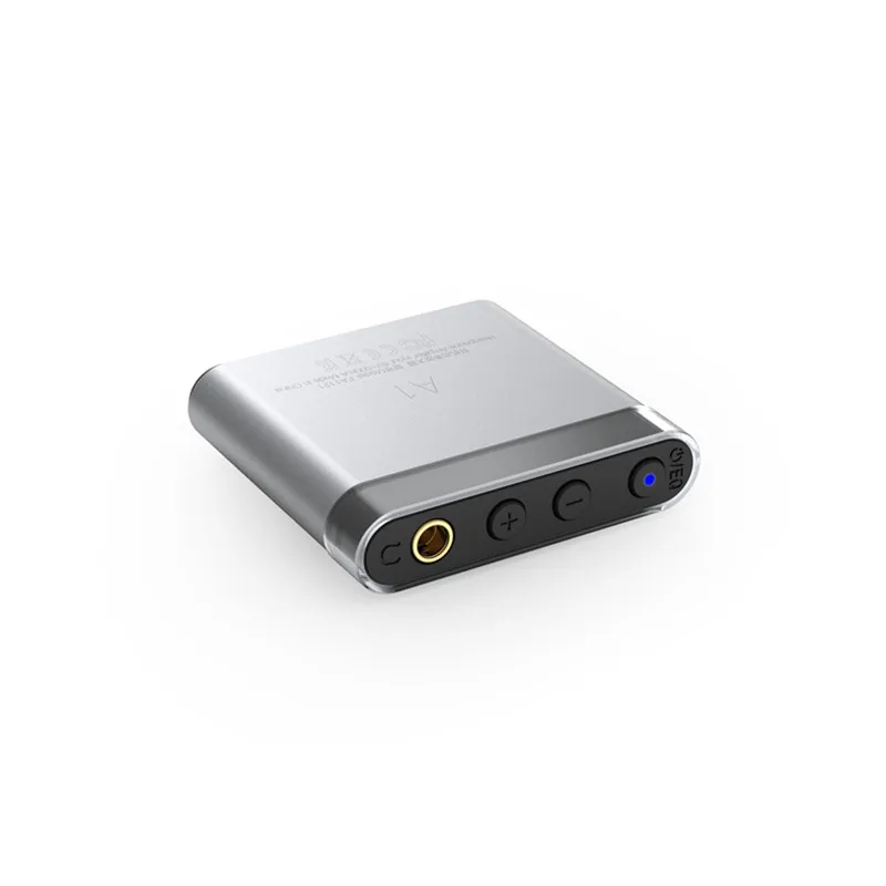 Fiio A1 Headphone Amplifier AMP Classic Tiny size Metal shell Plug and Play 4 EQ Modes Hardware bass boost setting