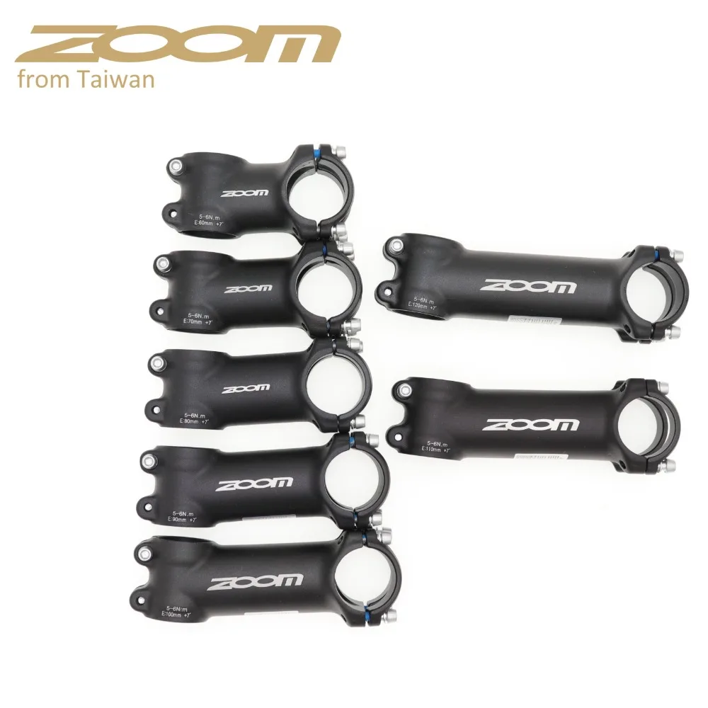 Ультралегкий алюминиевый шоссейный велосипед Zoom Stem MTB + 7 градусов 28 6 31 8 60 70 80 90 100
