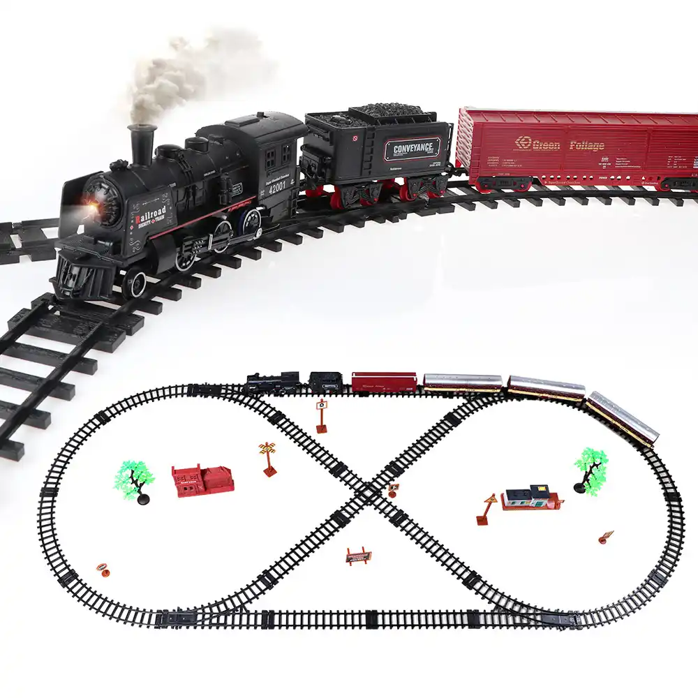 motorized train set