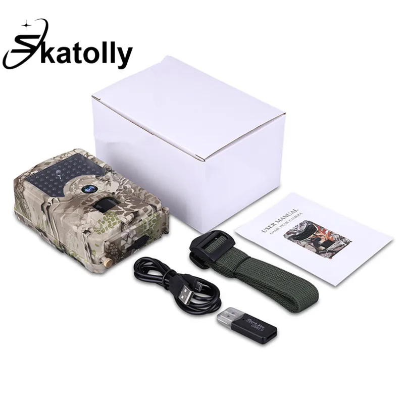 

PR-200 Hunting Camera Trap 0.8s Trigger Time Infrared Night Vision Digital Trail Cameras Sensor Scouting Outdoor Trail Device