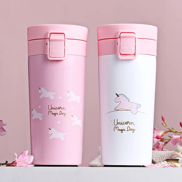 Best Price 400ml Thermos Coffee Thermos Mug Stainless Steel Vacuum Flasks Portable Thermal Bottle For Water Insulated Tumbler For Coffee   