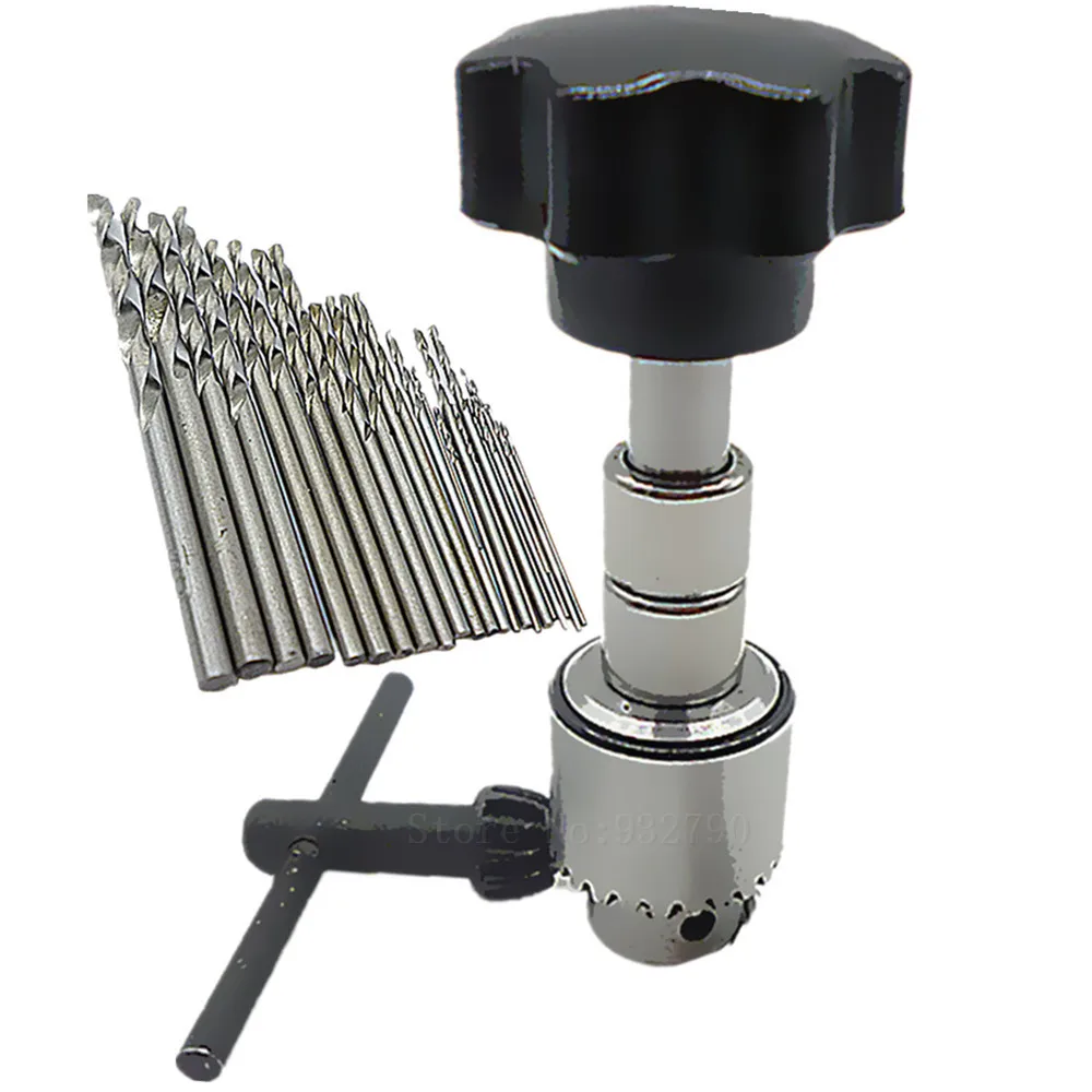 25pcs Hss Twist Drill Bit Set Micro Model Craft Drill Bits With Hand