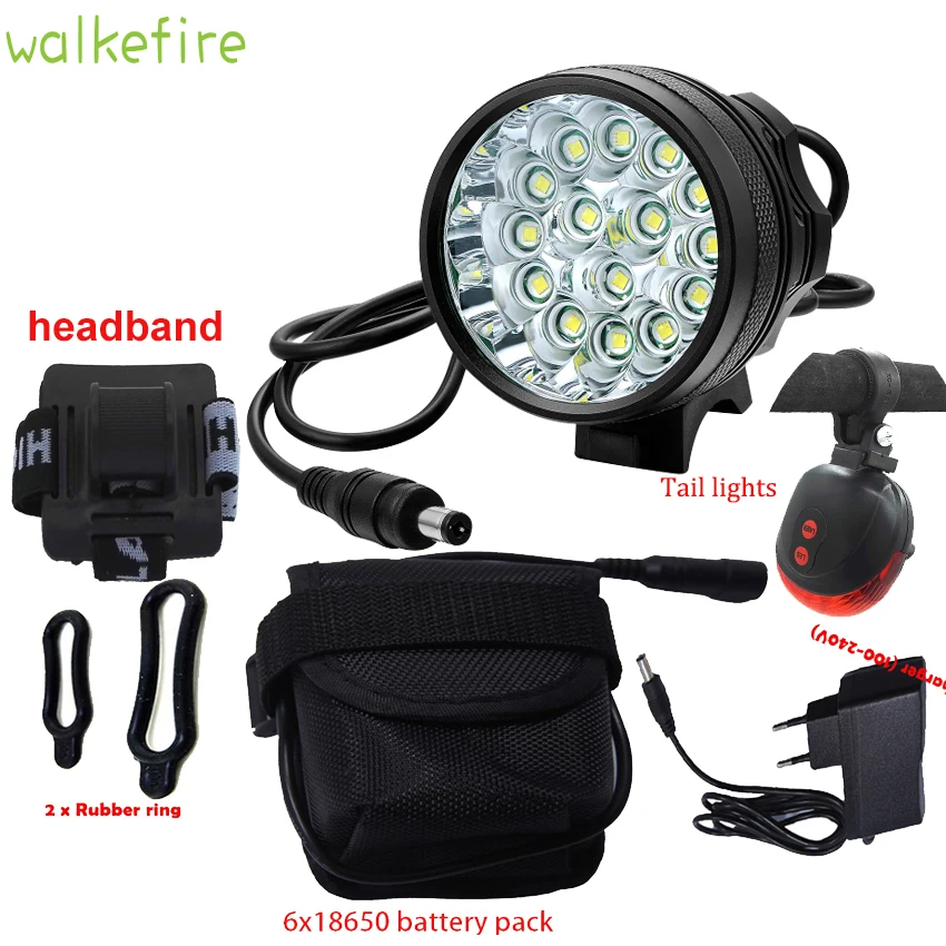 High Lumen 15 xlm Bicycle Front Light Cycling Led Accessories