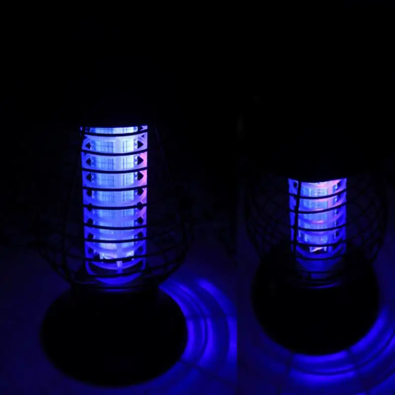 Chiclits Solar Power Mosquito Killer Light Convenient Portable UV LED Pest Killing Lamp Outdoor Camping Waterproof Bug Repellent (4)
