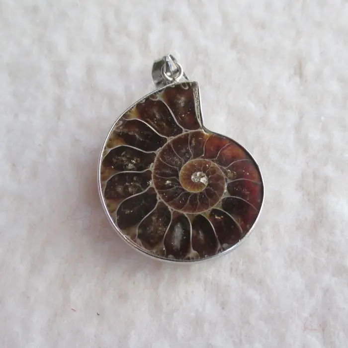 Подвеска из натурального аммонита|pendant metal|gemstone bluegemstone sagittarius |