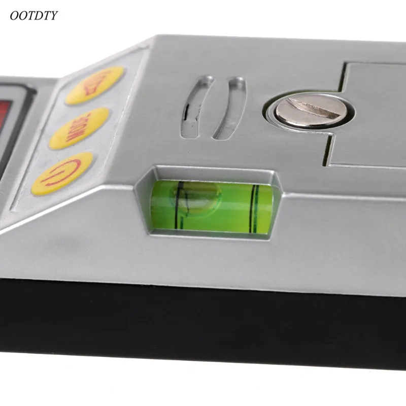 OOTDTY открытый лазерный уровень детектор красный и зеленый луч поперечной линии лазерный приемник w зажим