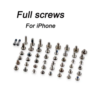 

Full Screws Set Kit Repair Replacement Parts for iPhone 5 5c 5s 6 6s 6 plus 6s plus 7Plus 8 8 Plus X with Botton screws
