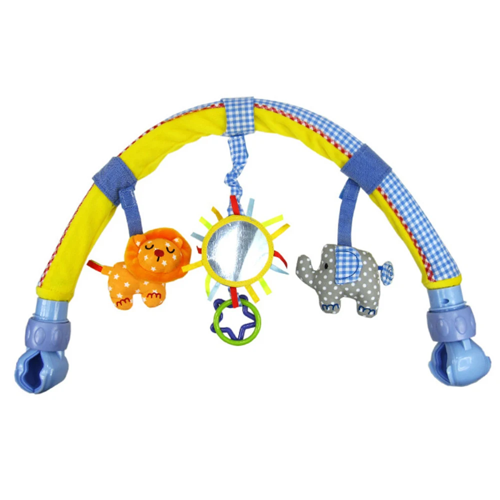 Hot Newborn Baby Stroller Car Clip Hanging Seat& Stroller Toys Ocean Forest Animal mobile Rattle Toy Rattle Toy