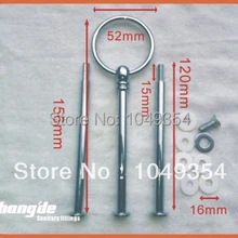 Три слоя серебра с длинной ручкой для свадьбы и вечерние инструменты для украшения торта