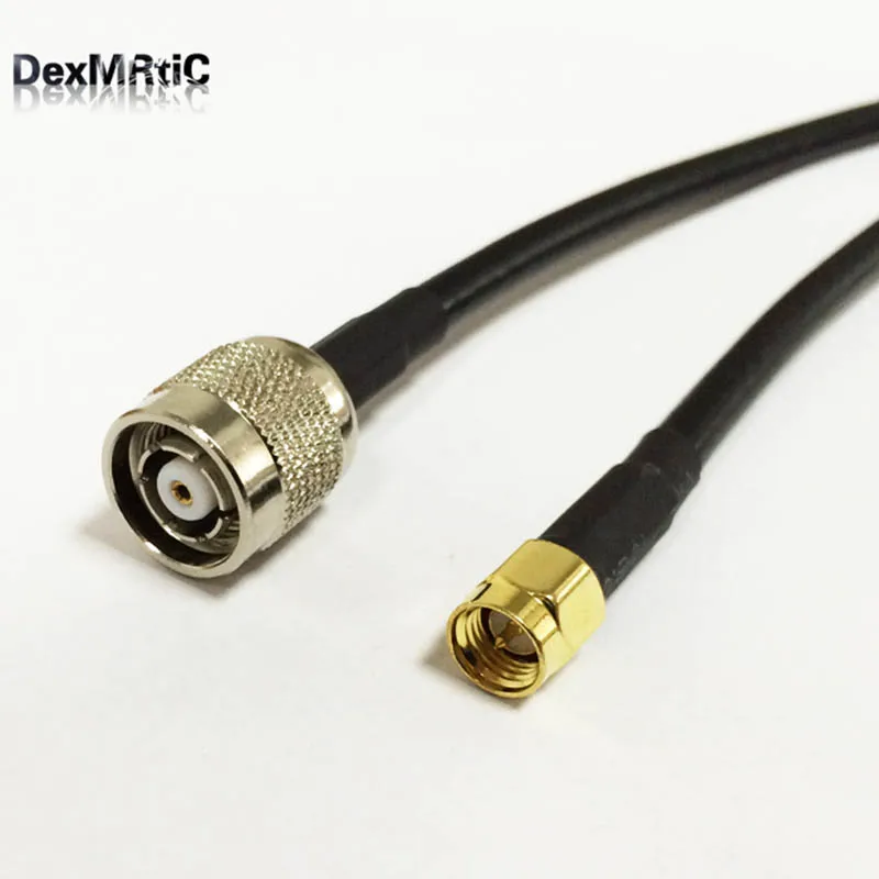 WIFI антенна внешний кабель SMA штекер переключатель RP TNC Разъем RG58 50 см/100 см оптовая