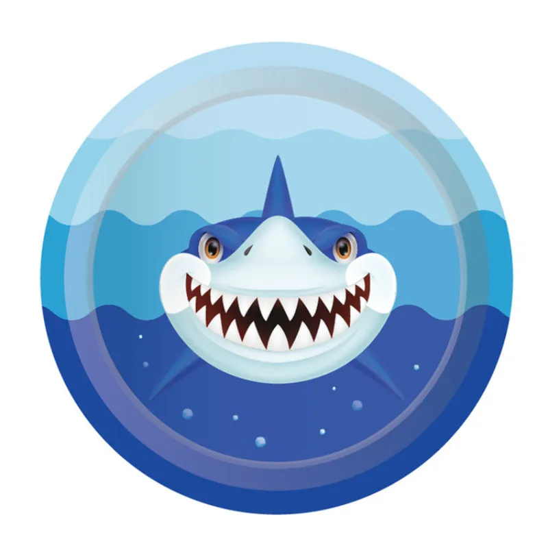 

Baby Shark Birthday Party Paper Plates Kids Birthday Party Decorations Baby Shower Boy Party Decor Event Supplies