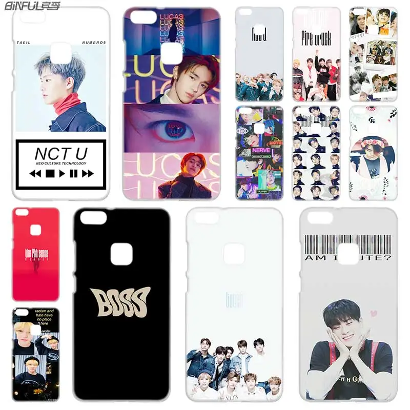 

BINFUL PC Transparent for Huawei P30 p20 lite case P8 P9 P10 Lite Plus Pro P Smart 2019 Mini Nct U
