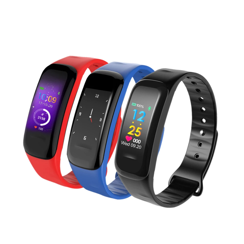 

Unisex Color Screen Fashion Smart Band Bracelet Sleep Sport Fitness Pedometer Heart Rate Monitor Wrist Bluetooth Smart Wristband
