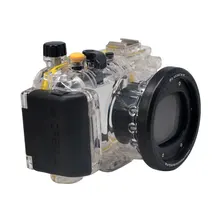 Mcoplus Caso de Vivienda de Buceo 40 M 130ft Subacuática Impermeable para Canon Powershot S110 WP-DC47 WPDC47