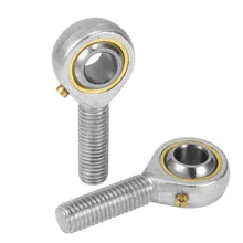 2PCS POS8 8mm Furo Diameier M8x1.25 Rosca Bola Extremidade Da Haste Conjunta Rolamento Da Extremidade Da Haste