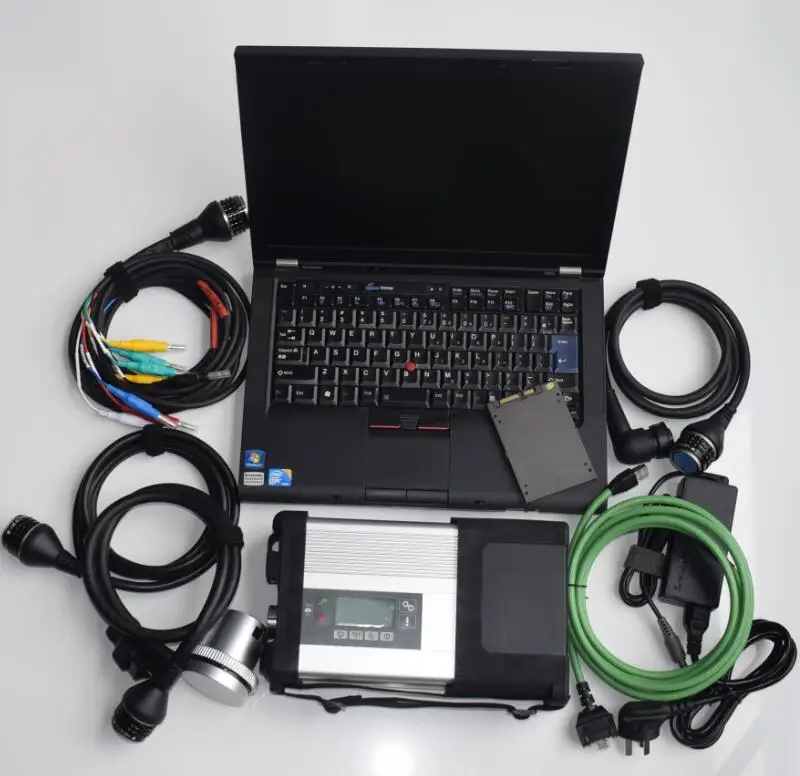 MB диагностический HDD/SSD V2021.03 STAR C5 D/TS Porgram с T410 i7/i5 б/у ноутбук win7 SD Подключение compact 5