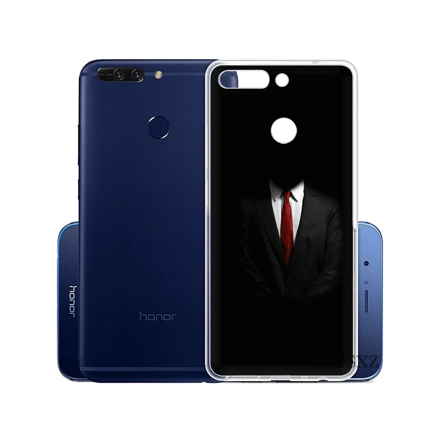 Мужской чехол для телефона с галстуком бабочкой Huawei Honor Note 6A 7A 7C 7X8 8X9 10 Lite из