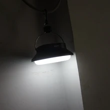 Перезаряжаемый Солнечный 28LED фонарь и Внешний Аккумулятор-2 режима яркости-Отличный свет для кемпинга, сарая, автомобиля и отключения питания