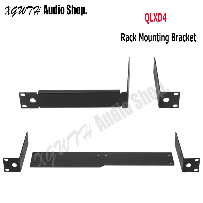 

Metal Rack Mounting Antenna Extension Cable Bracket Rack Kits For Shure QLXD QLXD4 Wireless Microphone System Wireless Receiver