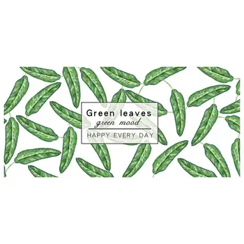 

Protective Fashion Universal Trendy Nordic Leaf Dust Cover Cloth Fridge Cover Refrigerator Cover Washing Machine Cover for Home
