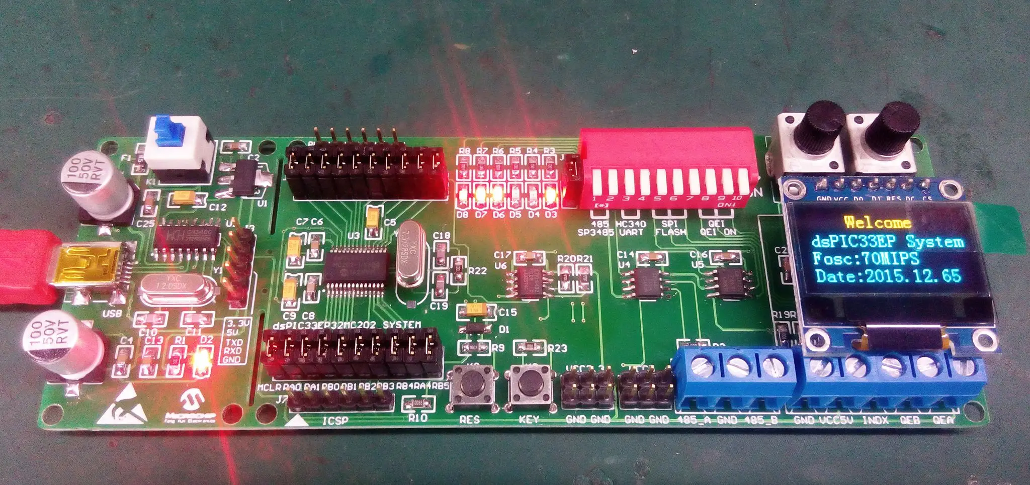 DsPIC Development Board DsPIC33EP Development Board DSP Experimental Board DsPIC33EP Series Development Board DsPIC Development Board DsPIC33EP Development Board DSP Experimental Board DsPIC33EP Series Development Board