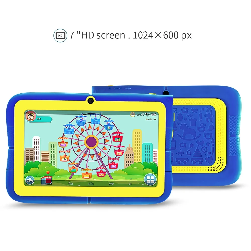 YUNTAB 7 Q88R iWawa kids tablet PC parental control software and iWawa 3D game HD video