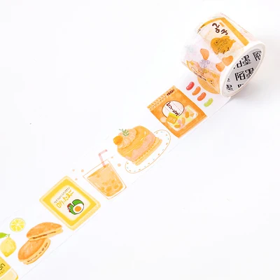 japanese snacks drinks shop strawberry fruit juice afternoon dessert washi tape diy planner scrapbooking masking tape escolar office adhesive tape aliexpress