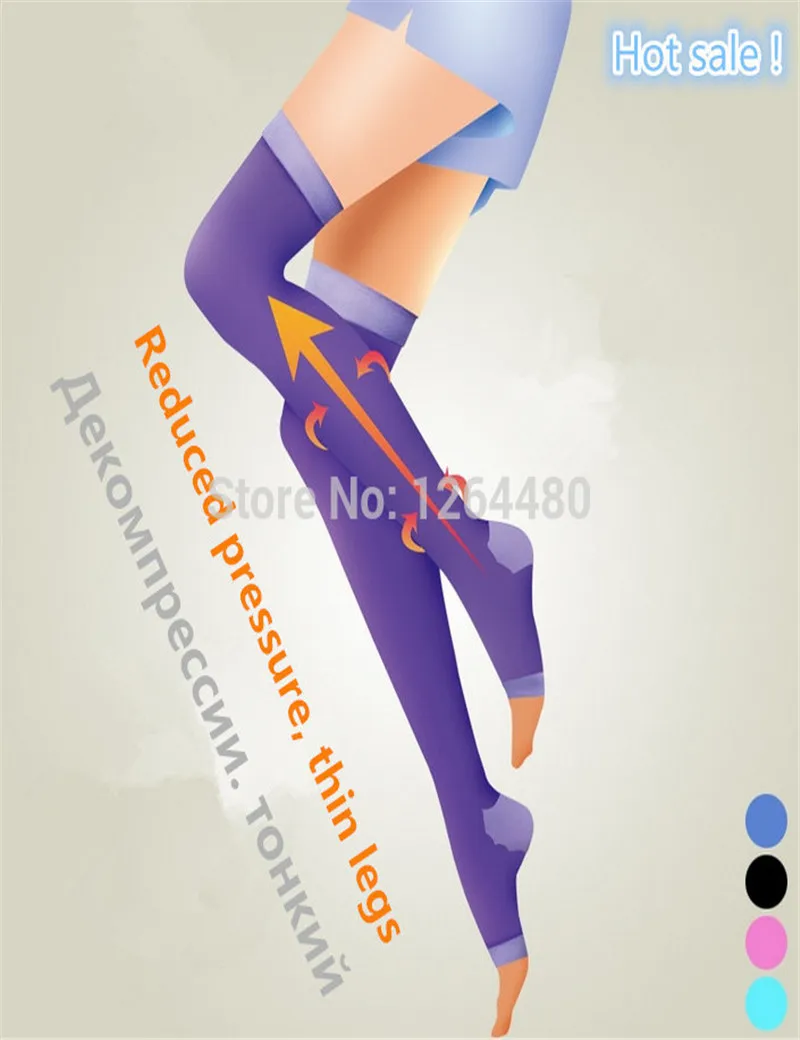 Sexy Tights Women Health Stockings 420D Compression Stockings Legs Anti