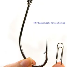 8 см длина Nb40 большие крючки для морской рыбалки