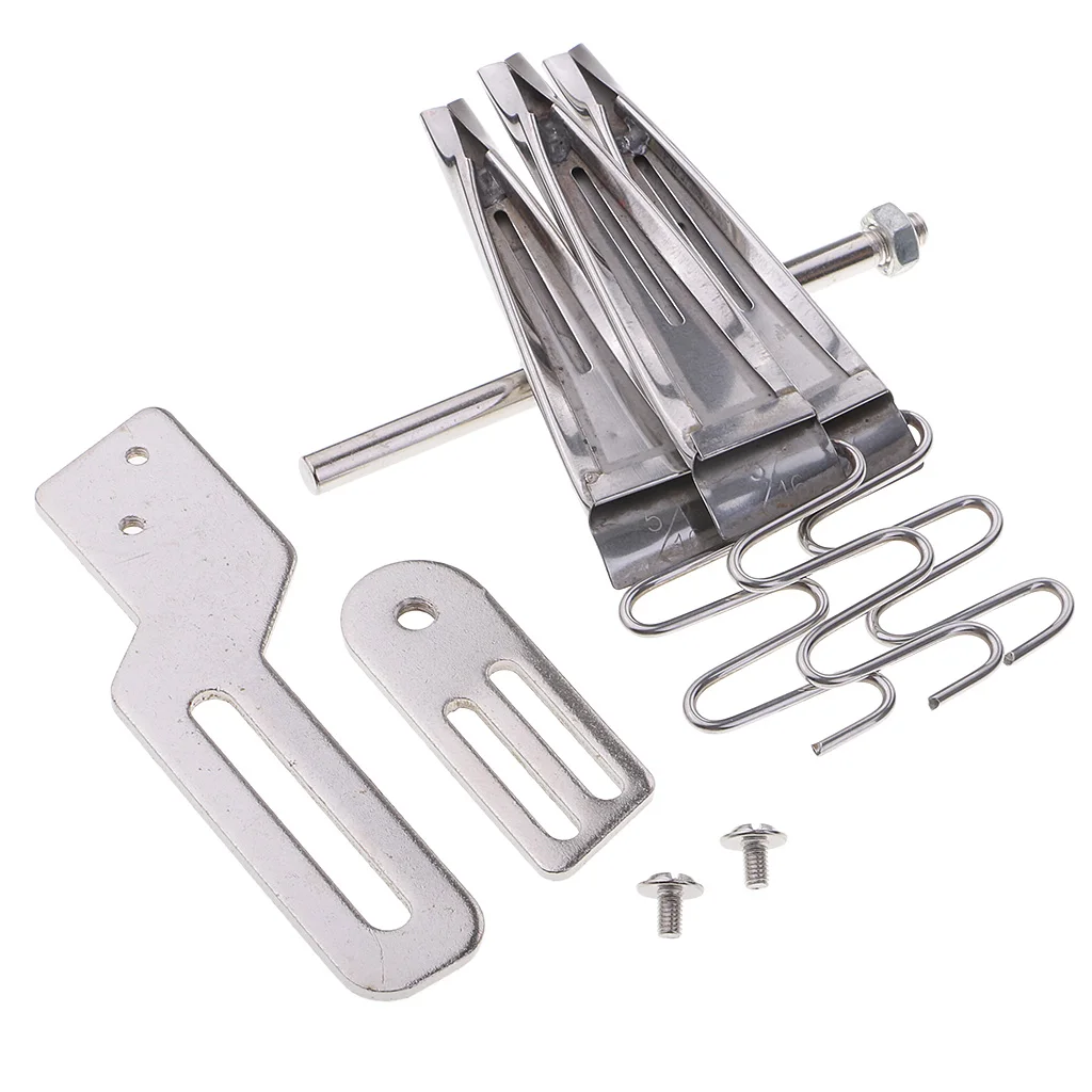 Industrial Sewing Machine Binding Folder For DYP 1404 VC008 Binding Curve Edge Size 1/2 5/16  5/8 1/4 3/8