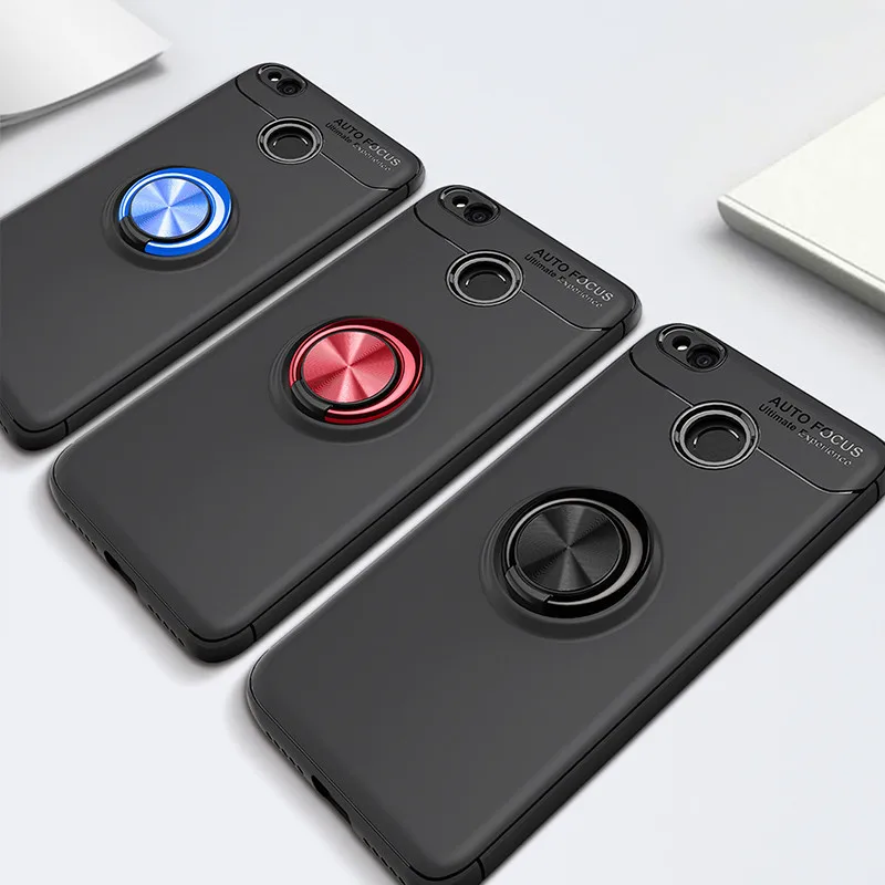 Чехлы для телефонов Xiaomi Redmi 4x4 x с магнитным кольцом автомобильный держатель