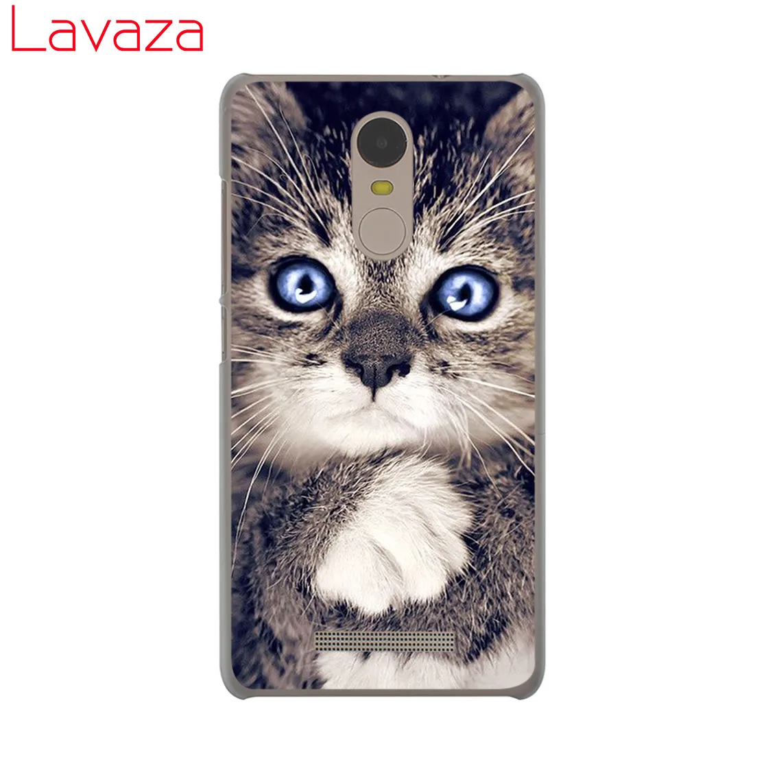 Lavaza черная кошка глядя глаза Жесткий Чехол для мобильного телефона чехол для Xiaomi Redmi 8A 7A 6A 5A 4A K20 Примечание 8 7 5 6 iPad Pro Plus 4 4X чехол s - Цвет: 2