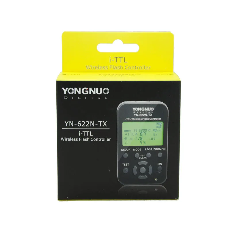 Yongnuo YN-622N-TX YN622N-TX YN 622N TX i-ttl lcd беспроводной контроллер вспышки беспроводной триггер для Nikon DSLR