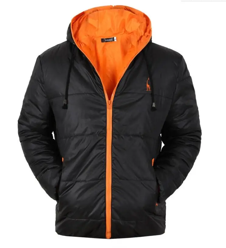 

New Waterproof Winter Coat Parka Men Warm Cotton Outwear Winter Jacket Men Clothing Deer Embroidery Casual Zipper Coat