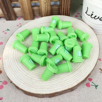 

Kawaii Flatback DIY Geen Bottle Brand Resin Cabochons Flat Back Scrapbooking Embellishment Decoration Crafts Making:15*21mm