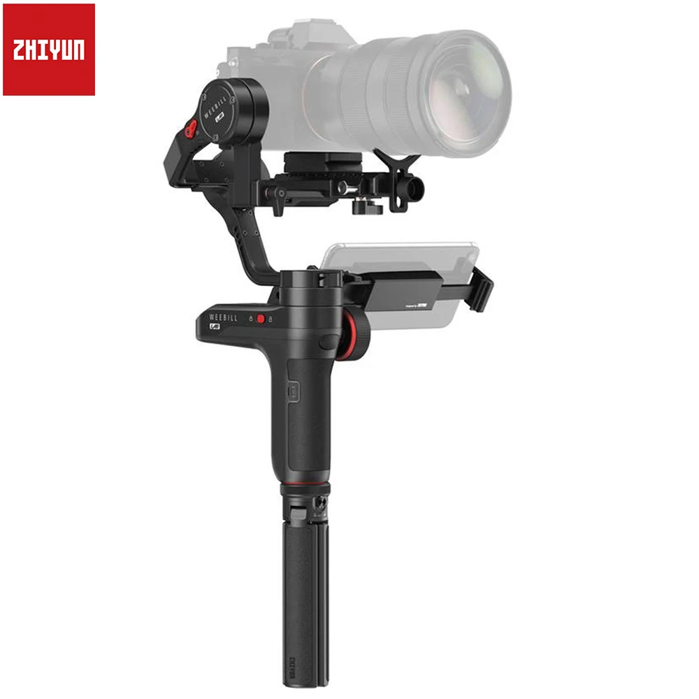 3 осевой беспроводной карманный стабилизатор ZHIYUN Weebill S для камеры Sony Canon|Риги и