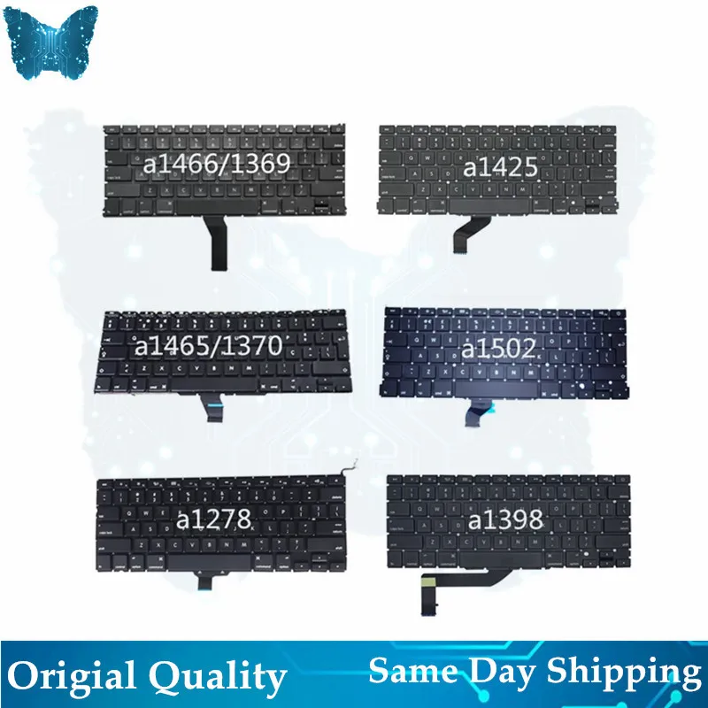 5pcs lot Brand New built in US UK RU Keyboard for font b Macbook b font